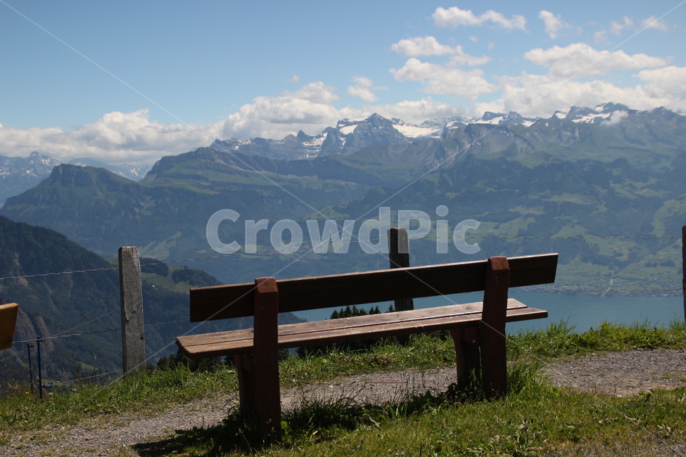 스위스,리기산,산,swiss,rigimountain,mountain,자연,풍경,nature,landscape,해외,외국,세계,foreign,oversea,world,세계자연풍경,해외자연풍경,외국자연풍경,world nature landscape,휴식,힐링,rest,relaxation,healing,furniture,가구,bench,벤치,outdoors,옥외,mountain range,산맥