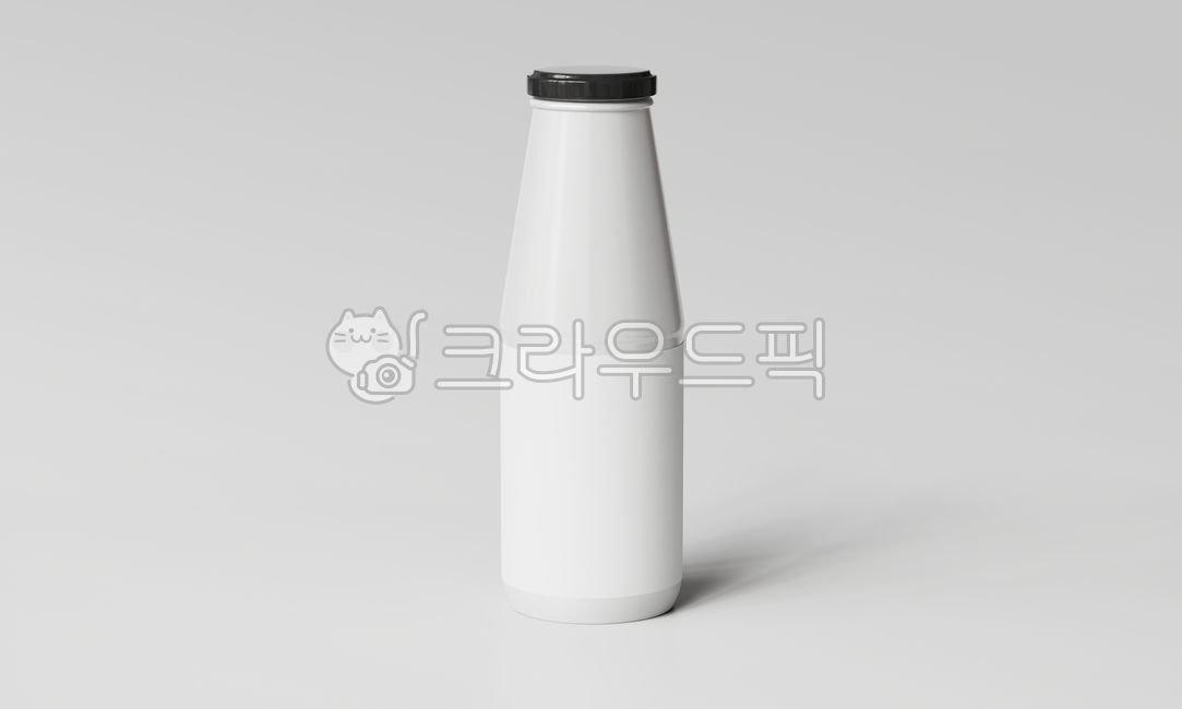 병,유리병,유리,목업,음료,음료수,뚜껑,beverage,mockup,mock,up,food,bottle,glass,용기,라벨,로고,label,logo,우유,milk,화이트,3d