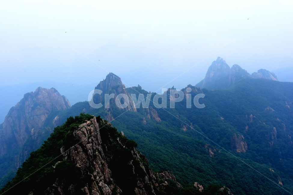 월출산,바위봉우리,바위산,안개,뾰족한봉우리,강진군,nature,영암군,자연,mountainrange,산맥,wolchulmountain,outdoors,옥외,mountain,산,자연,풍경,nature,landscape