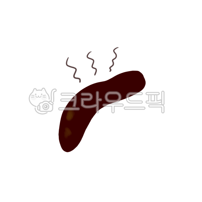 똥, 배변, 대변, 동물똥, 동물배변, 사진,이미지,일러스트,캘리그라피 - lusabi작가