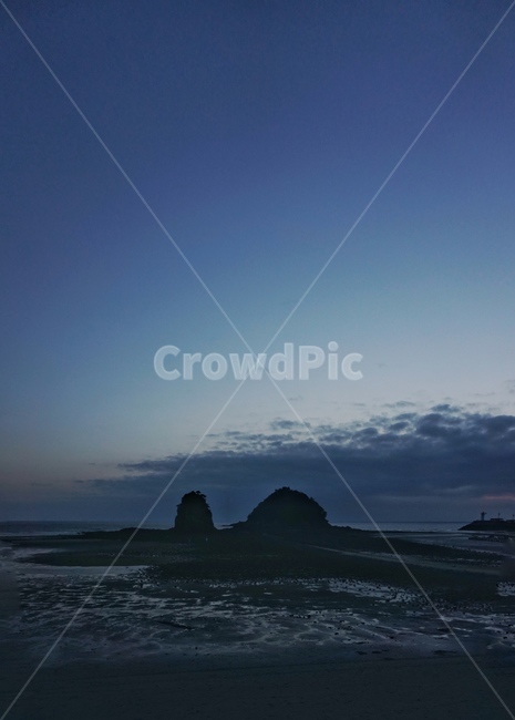 갯벌,태안,서해,일몰,하늘,썰물,꽃지,꽃지해수욕장,자연,풍경,nature,landscape