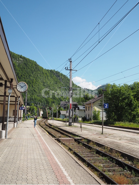 동유럽,오스트리아,바트이슐,기차역,easterneurope,austria,badlschl,trainstation,교통,교통수단,traffic,transportation