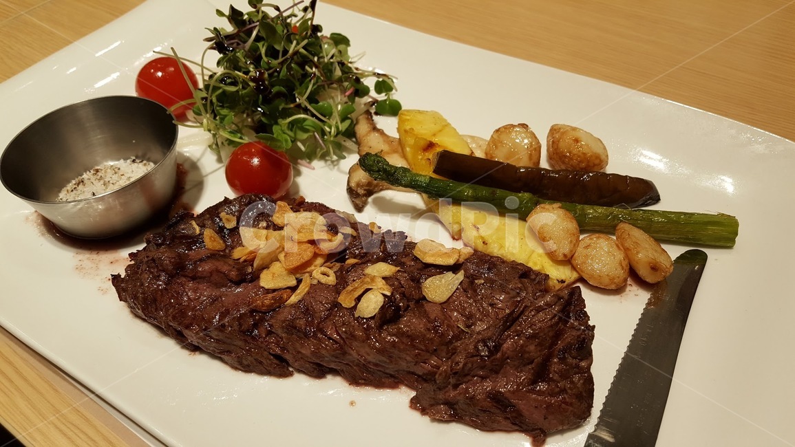 스테이크,아스파라거스,food,dishes,restaurant