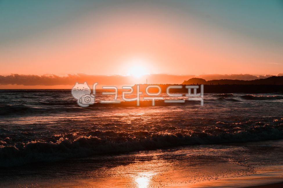 일출,플레어,바닷가,거품파도,파도,자연,outdoor,nature,light,빛,flare,자연,풍경,nature,landscape