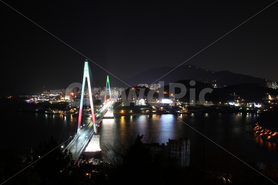 여수,밤바다,대교,야경,바다,도시,풍경,city,landscape,야경,밤,nightscape,night,water,물,waterfront,워터 프론트