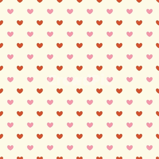 하트,사랑,패턴,디자인,발렌타인,귀여운,분홍,beige,heart,love,발렌타인데이,베이지,포장지,pattern,vector,design,pink,valentine,red,그래픽,일러스트레이션,graphic,illustration