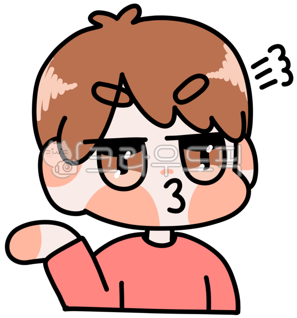 귀여운,귀여움,귀염,깜찍,그림,일러스트,화남,짜증,삐짐,기분안좋음,기분나쁨