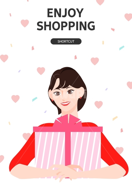 선물,선물상자,여자,패턴,쇼핑,이벤트,팝업,배너,축제,행사,festival,carnival,event,쇼핑,shopping,그래픽,일러스트레이션,graphic,illustration