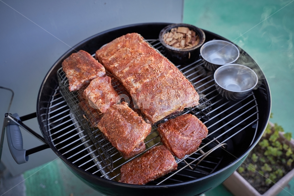 바베큐,bbq,직화,립,ribs,숯,웨버