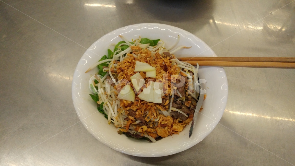베트남음식,분보남보,비빔쌀국수,쌀국수,국수,음식