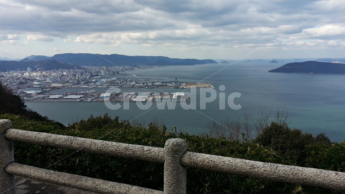 도시,풍경,항구,하늘,구름,바다,자연,풍경,nature,landscape,outdoors,옥외,경치,scenery,aerial view,조감도