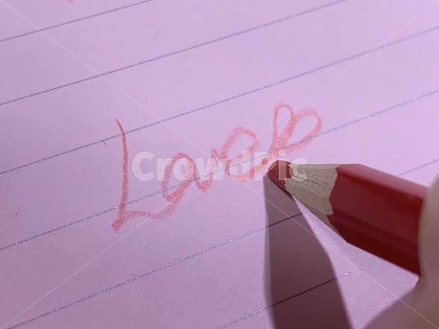 색연필,펜,노트,편지지,러브,사랑,하트,러브레터,빨강,레드,빨간색,빨강색,heart,love,loveletter,lovenote,note,letter,red,coloredpencil,pencil,drawing