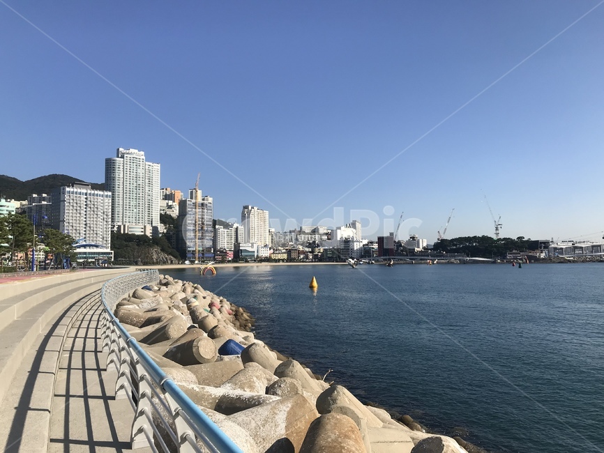 바다,해변,풍경,다리,테트라포트