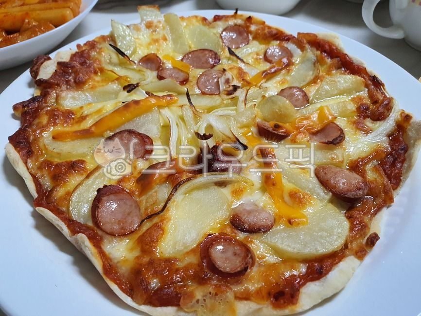 pizza,Homemade Pizza,Potato Pizza,food,Air Fryer Pizza