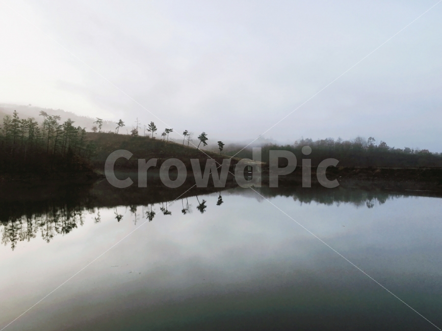 자연,풍경,저수지,안개,아이폰으로찍다,쓸쓸함,자연,풍경,nature,landscape,water,물,outdoors,옥외