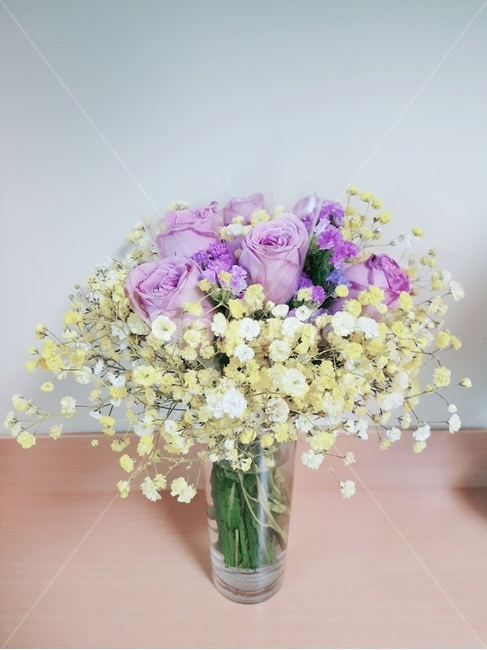 꽃,꽃다발,선물,꽃선물,flower,rose,장미,안개꽃,보라색장미