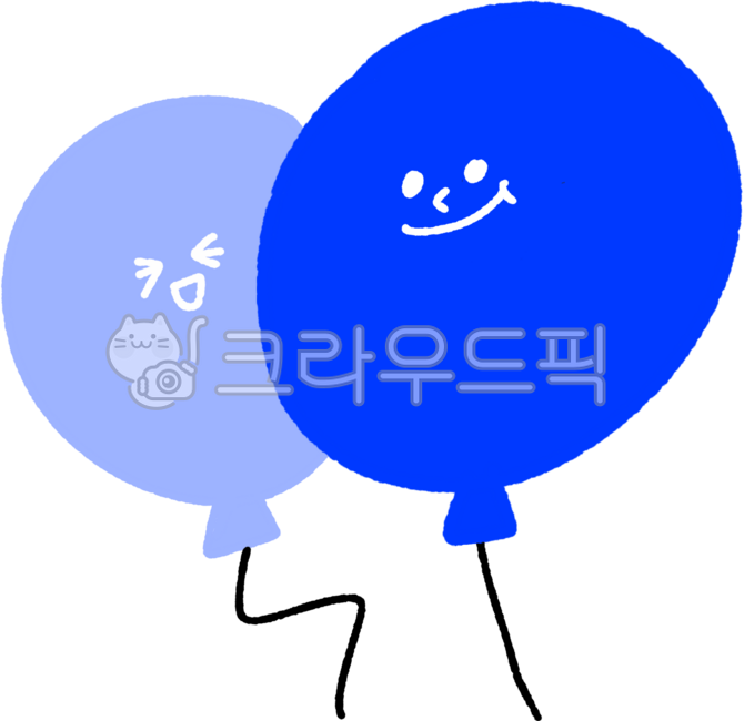 단순한,라인드로잉,손그림,단조로운,귀여운,풍선,풍선그림,풍선아이콘,파란색풍선,파란풍선,하늘색,하늘색풍선,파란색,blue