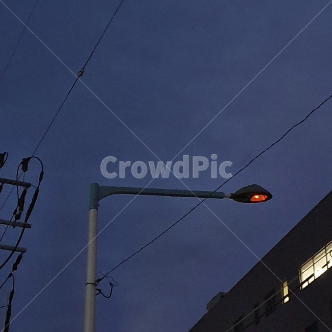 lamppost,램프포스트,새벽,밤,가로등,깜깜한밤
