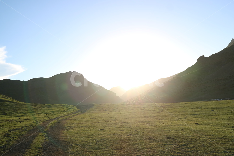 자연,몽골,역광,초록,풍경,자연,풍경,nature,landscape,outdoors,옥외,light,빛,flare,플레어
