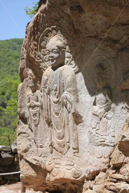 삼존마애불상,마애불상,불상,절,삼존마애불