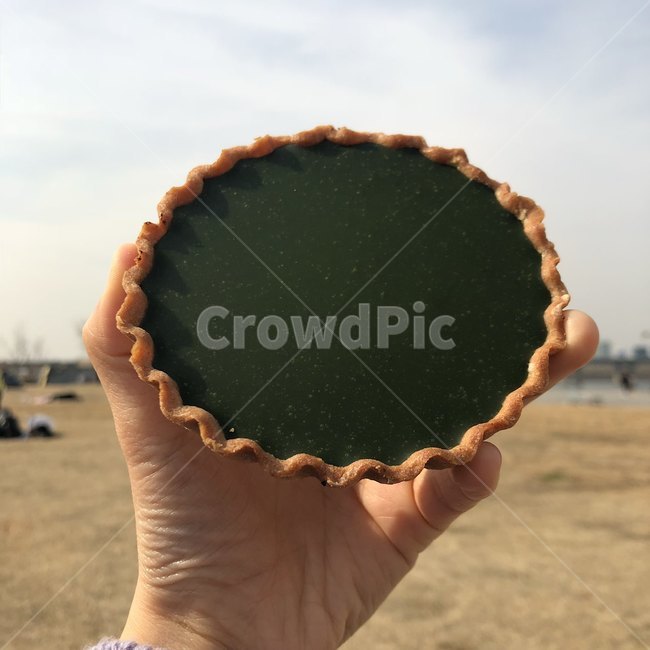 타르트,파이,피크닉,디저트,음식,한강