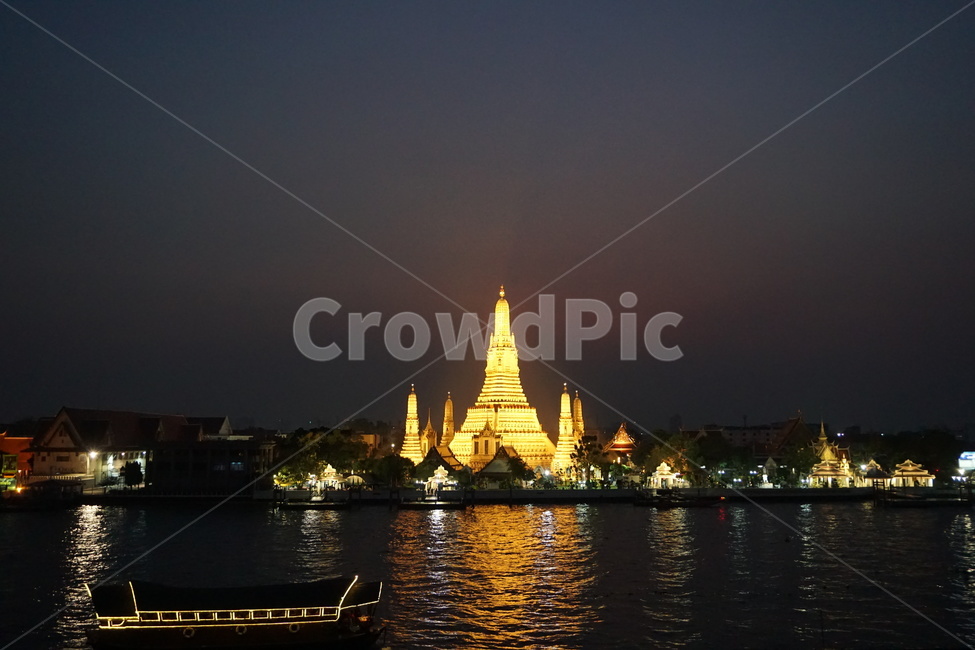 방콕,왓아룬,왓아룬뷰,왓아룬야경,태국,새벽사원,새벽사원야경,nightview,watarun,watarunview