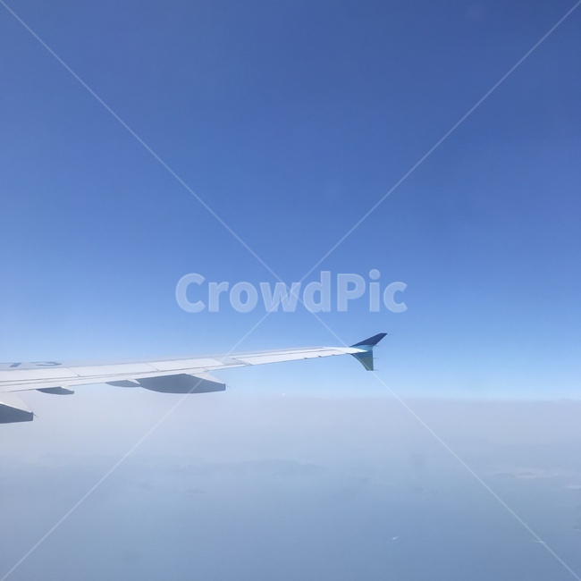 nature,자연,비행기,구름,하늘,airplane,cloud,sky,blue,비행기날개,맑음