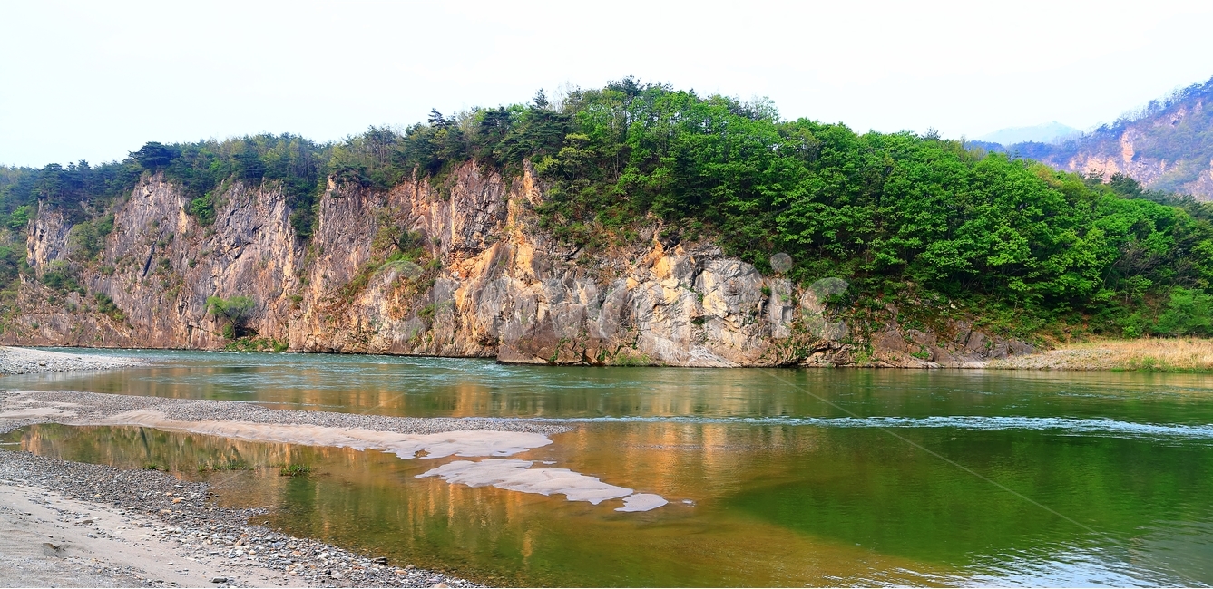 동강,제장마을,칠족령,정선,뼝대,여름,계절,summer,season,자연,풍경,nature,landscape,promontory,곶,outdoors,옥외,water,물,land,땅