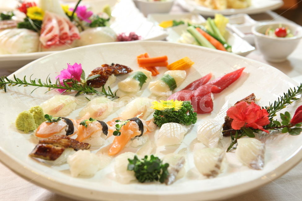 초밥,생선,새우,연어,참치,접시,dish,요리,food,음식,meal,식사,스시,색깔,음식,식재료,요리,food,cook,meal,dishes,food reserves,수산물,해산물,fishery products,seafood,일식,일본음식,일본요리,Japanese food,Japanese dishes,Japanese meal,Japanese cook