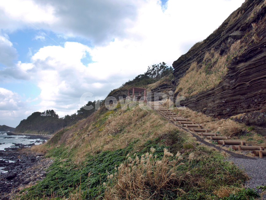 수월봉,올레12코스,올레길,제주,서귀포시,절벽,바다,해안,엉앙길,자연,풍경,nature,landscape,한국자연풍경,한국자연경관,korea nature landscape,제주도,jeju,jeju island,slope,경사,outdoors,옥외