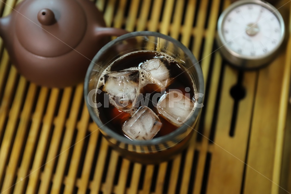 다도,다도세트,보이차,차한잔,중국차,냉차,아이스보이차,음료수,drink,beverage