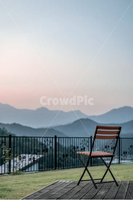의자,석양,전원주택,양평,sunset,chair