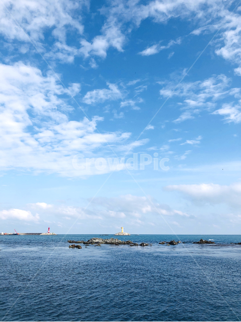 자연,바다,nature,ocean,동해안,해안선,등대,하늘,구름