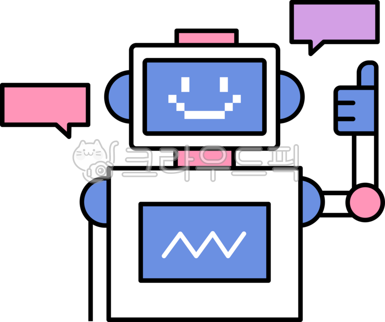 ai,인공지능,외곽선,디지털,데이터,로봇,과학,기술,테크놀로지,사이버,미래,지능,학습,정보,자료,검색,채봇,대화,엄지,최고