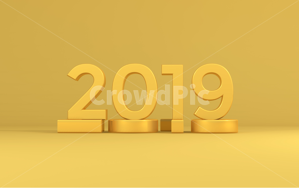 신년,새해,2019,기해년,숫자,텍스트,타이포그라피,일러스트,그래픽,3d,입체,타이포,그래픽,일러스트레이션,graphic,illustration