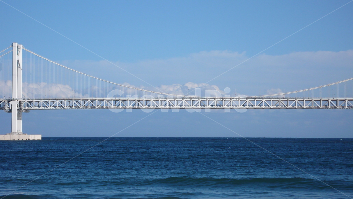 광안리,부산,광안대교,바다,구름다리,바닷가,여름,파도,다리,대교,구름,시원한,청량한,바람,파란