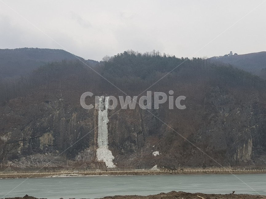 자연,낭떠러지,폭포,겨울,폭포얼음,자연,풍경,nature,landscape
