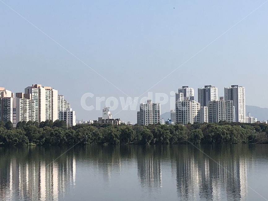 아파트,한강,고층건물,도시,city