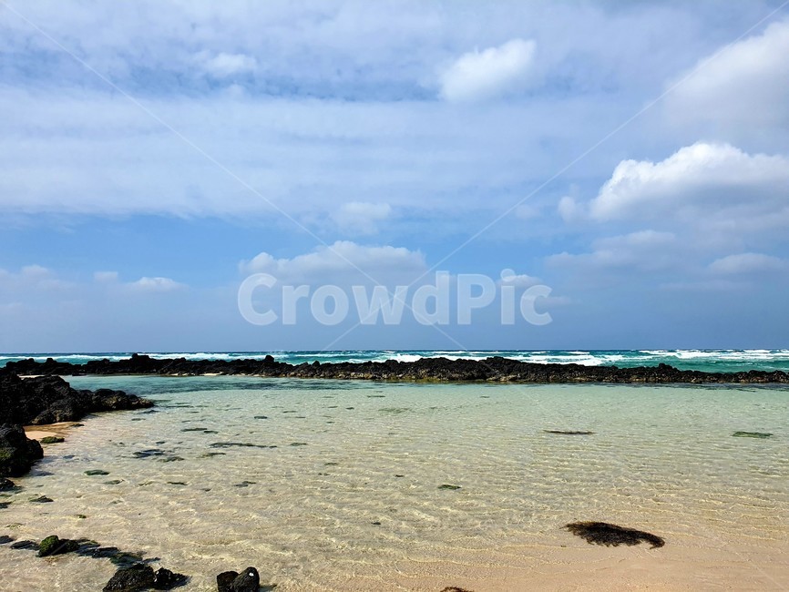 water,shoreline,해안선,제주바다,에메랄드빛바다