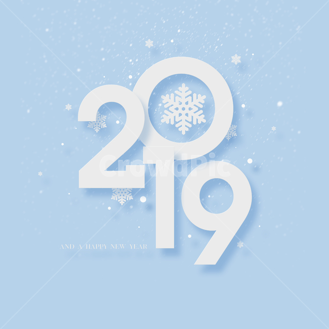 2019,신년,새해,기해년,2019년,텍스트,숫자,일러스트,그래픽,3d,크리스마스,겨울,눈꽃,그래픽,일러스트레이션,graphic,illustration