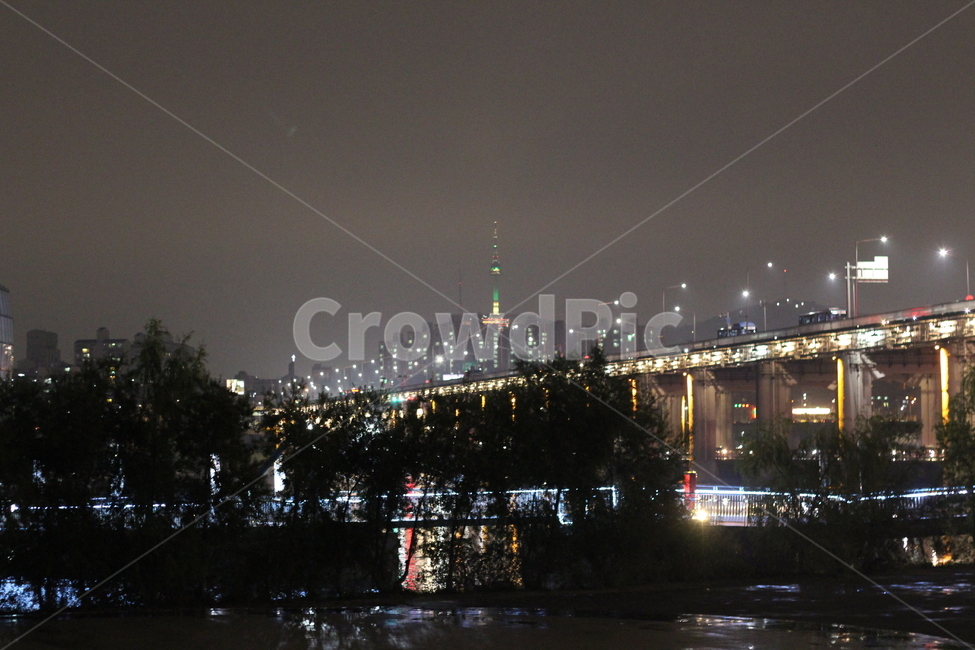 서울,서울야경,한강,한강야경,남산타워,새빛둥둥섬,반포대교