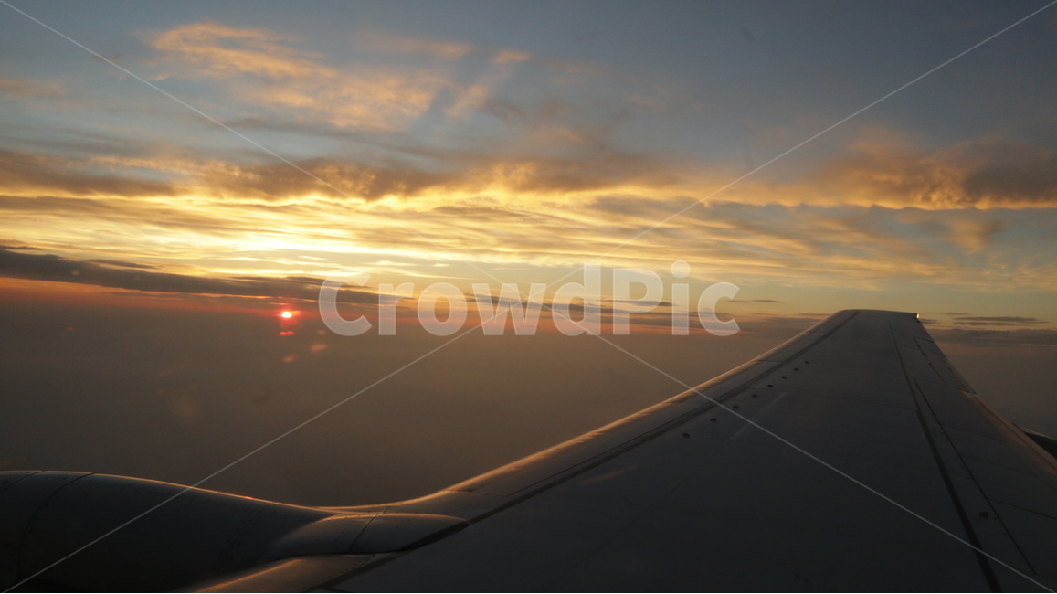 nature,sky,plane,비행기,풍경