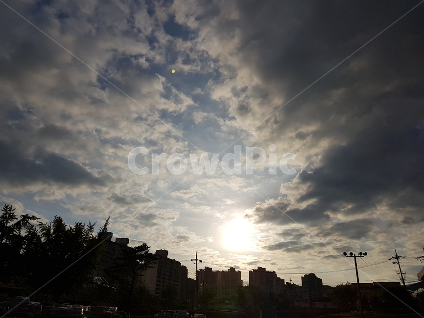 해,저녁,날씨,빛,구름,자연,풍경,nature,landscape,light,flare,플레어,sunlight,햇빛,weather
