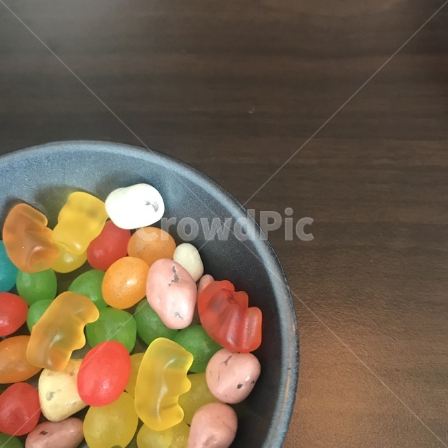 젤리,간식,초콜릿,알록달록,그릇,jelly,무지개