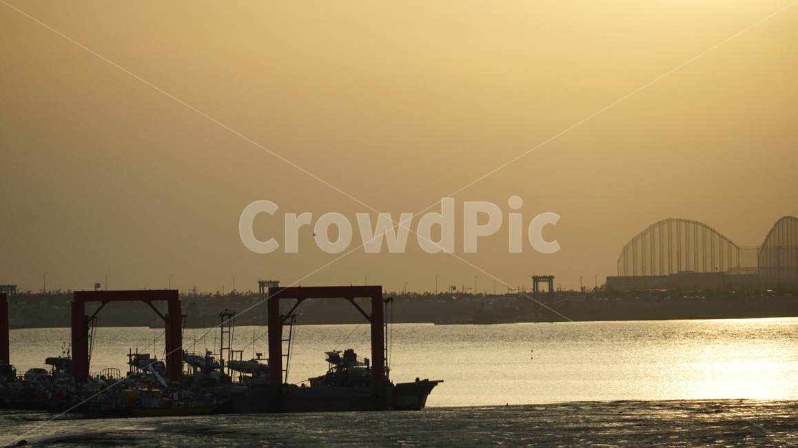 바다,배,노을,바탕화면,하늘,자연,풍경,nature,landscape,vehicle,차량,watercraft,선박,transportation,교통