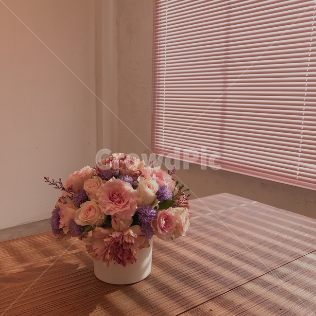 플라워,flower,꽃,장미,카네이션,센터피스,햇살,카페,플라워카페