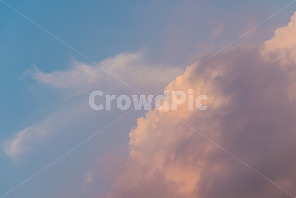 구름,노을,하늘,핑크,분홍,자연,풍경,nature,landscape,색깔,색상,색채,색감,color sense,color sensitivity,feeling of color,weather,날씨,outdoors,옥외,cumulus,적운,cloud,sky