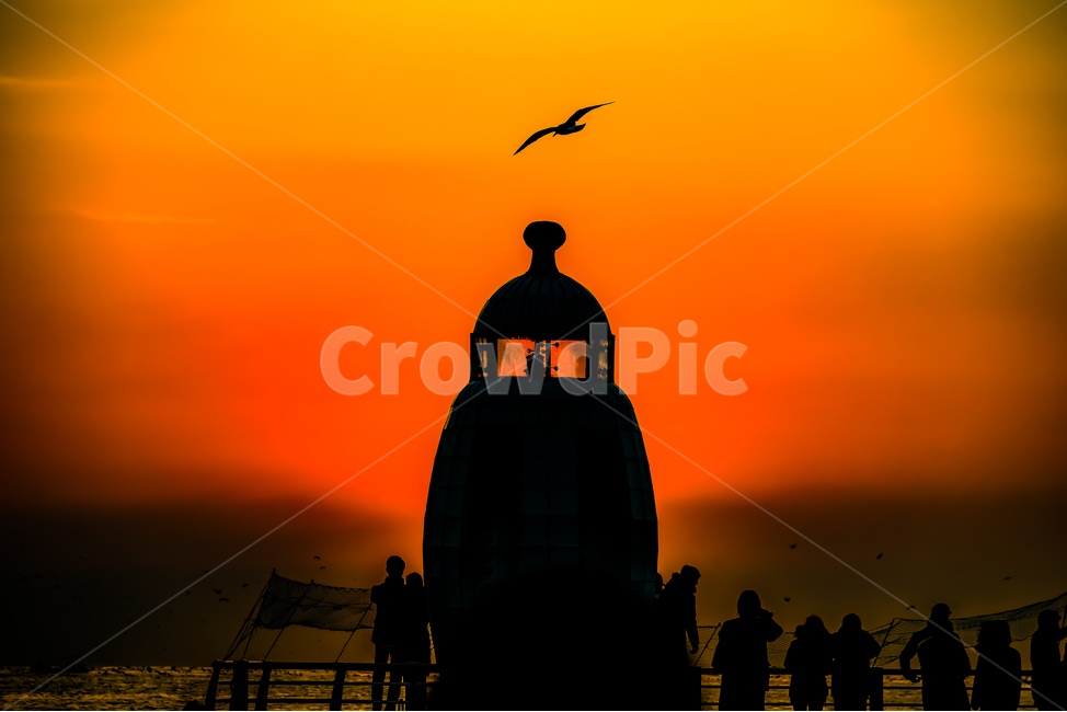 일출,갈매기,등대,여명,바닷가,연화리,등대,lighthouse,동물,animal,조류,새,birds,사람들,대중,군중,other people,crowd,실루엣,그림자,silhouette,shadow,인물실루엣,사람실루엣,character silhouette,human silhouette,여행,휴가,traveling,vacation,trip,building,건물,dome,둥근 천장,architecture,건축물,bird,human,인간,person,사람,nature,자연,outdoors,옥외,sunset,일몰,dawn,새벽,sky,하늘,dusk,황혼,red sky,붉은 하늘
