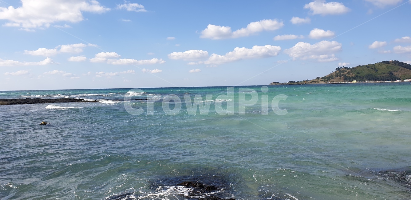제주도,해변,협재해변,바다,구름,하늘,풍경,깨끗함,자연,풍경,nature,landscape,outdoors,옥외,sea,ocean,대양,water,물