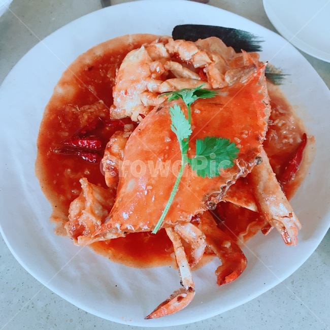 꽃게요리,크랩,게요리,칠리크랩,해산물,해산물요리,crab,chilicrab